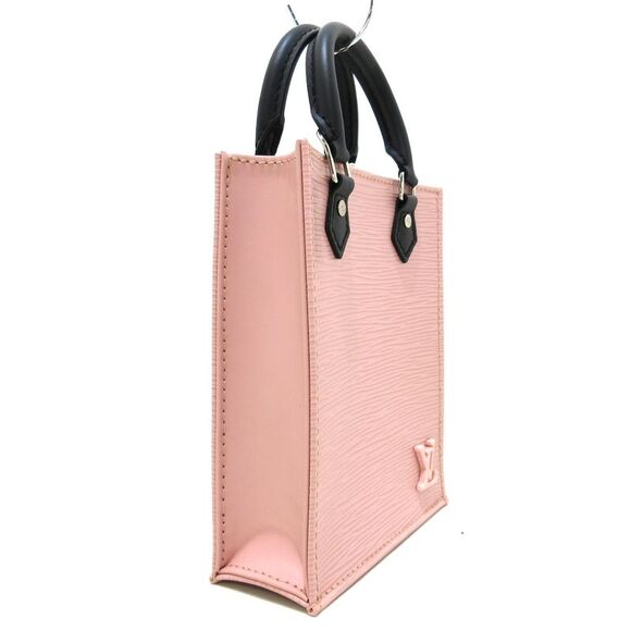 Louis Vuitton Sac Plat Pink Leather Tote Bag (Pre-Owned) - Picture 4 of 12